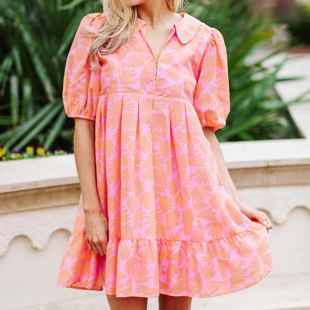 NWT J. Marie Andi Collared dress size large